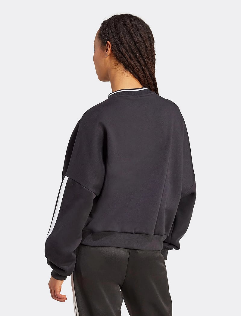 adidas Sportswear - W TIRO FL SWT - dressipluusid - black/white - 4