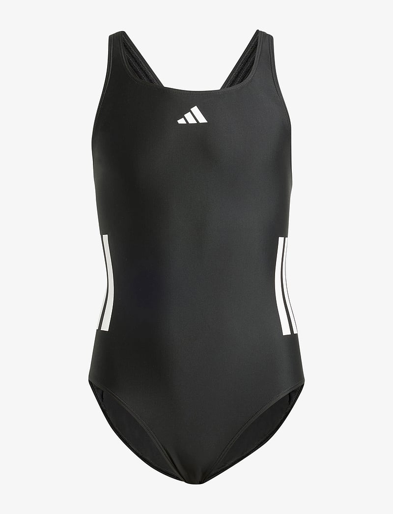 adidas Sportswear - 3S BLD SWIMSUIT - badeanzüge - black/white - 0