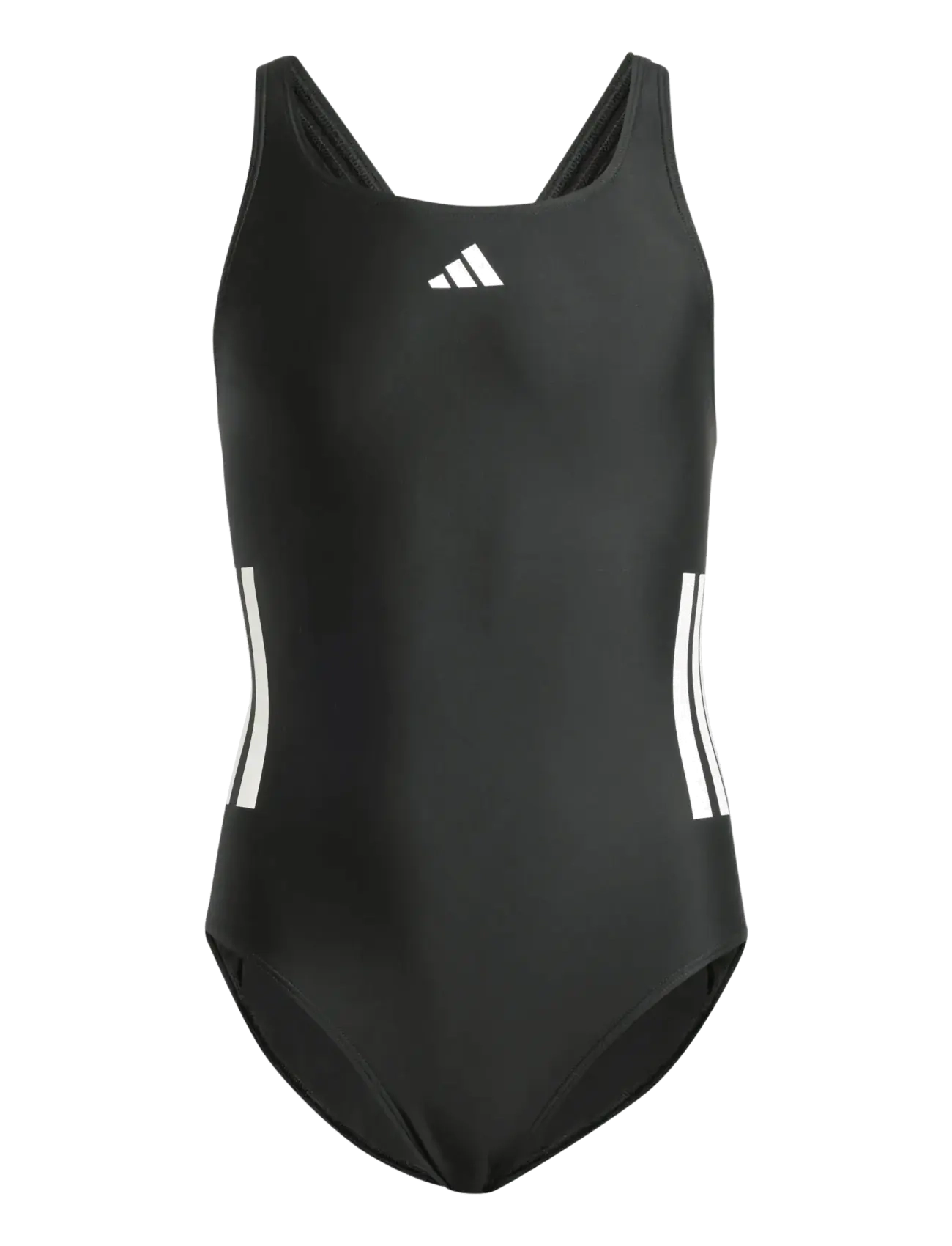 adidas Sportswear 3S BLD SWIMSUIT - Maillots de bain - BLACK/WHITE / black