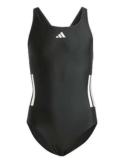 adidas Sportswear 3S BLD SWIMSUIT - Baddräkter - BLACK/WHITE / black