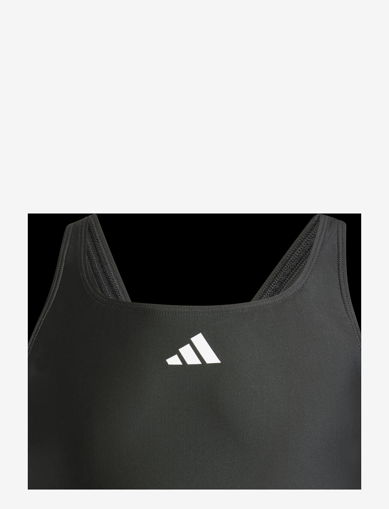 adidas Sportswear - 3S BLD SWIMSUIT - badeanzüge - black/white - 3