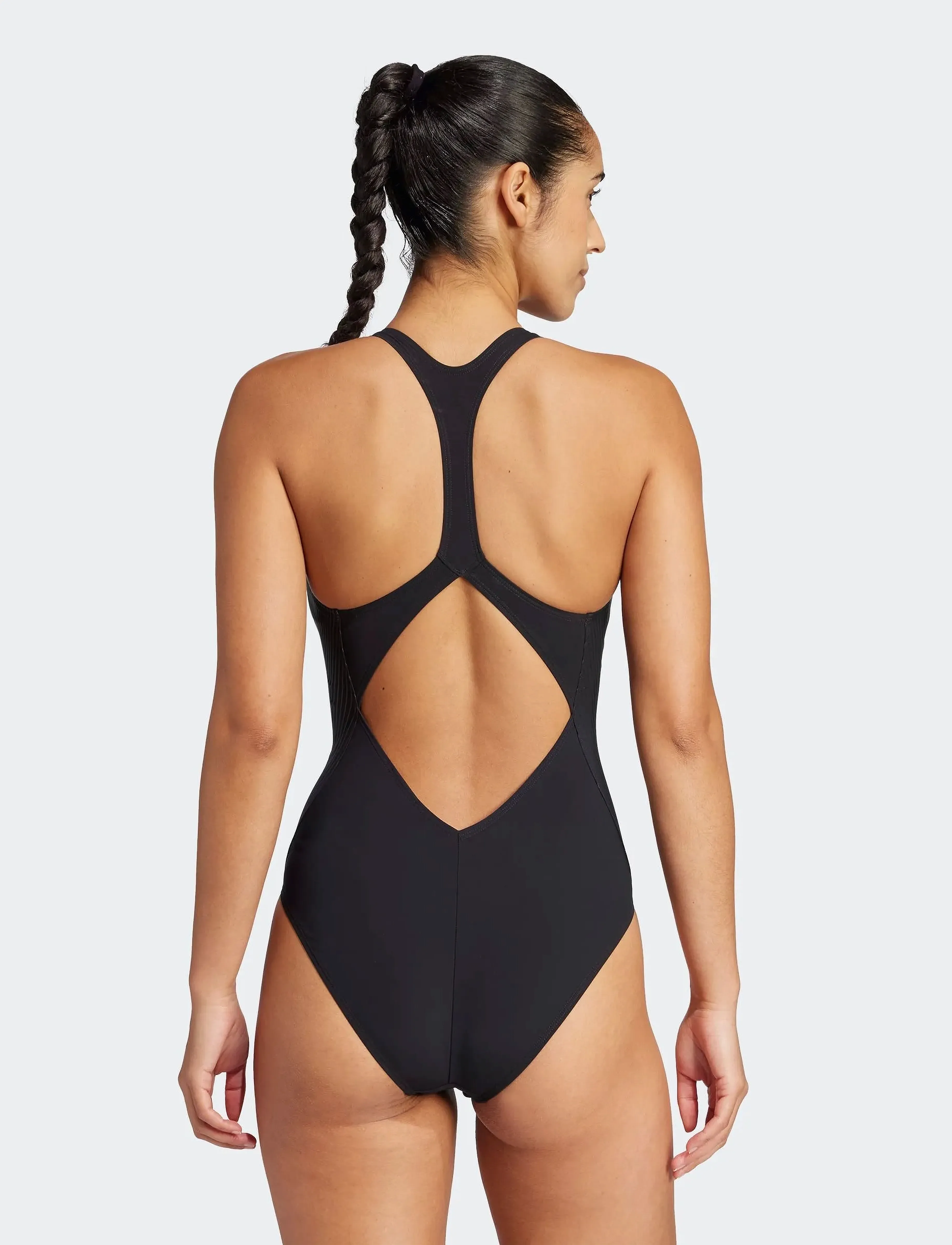 adidas Sportswear - LANELUX SWSUIT - sport zwemkleding - black - 5