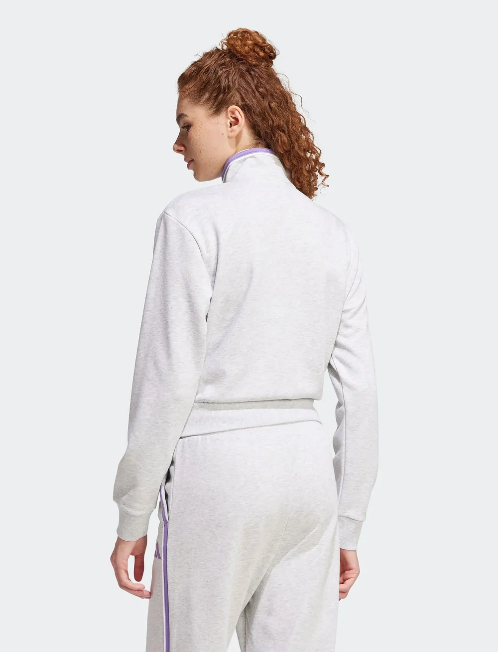 adidas Sportswear - W CB 14ZIP - sweatshirts - lgreyh - 4