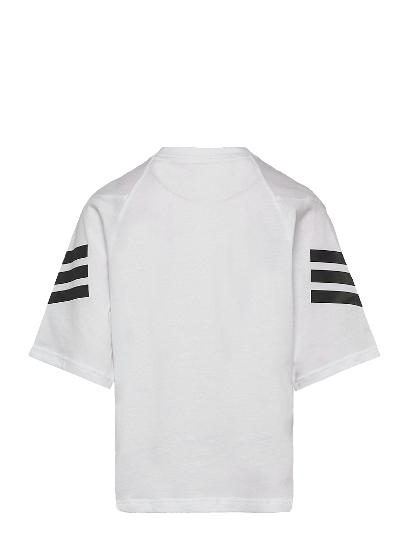 adidas Sportswear - J FI 3S T - t-krekli ar īsām piedurknēm - white/black - 2