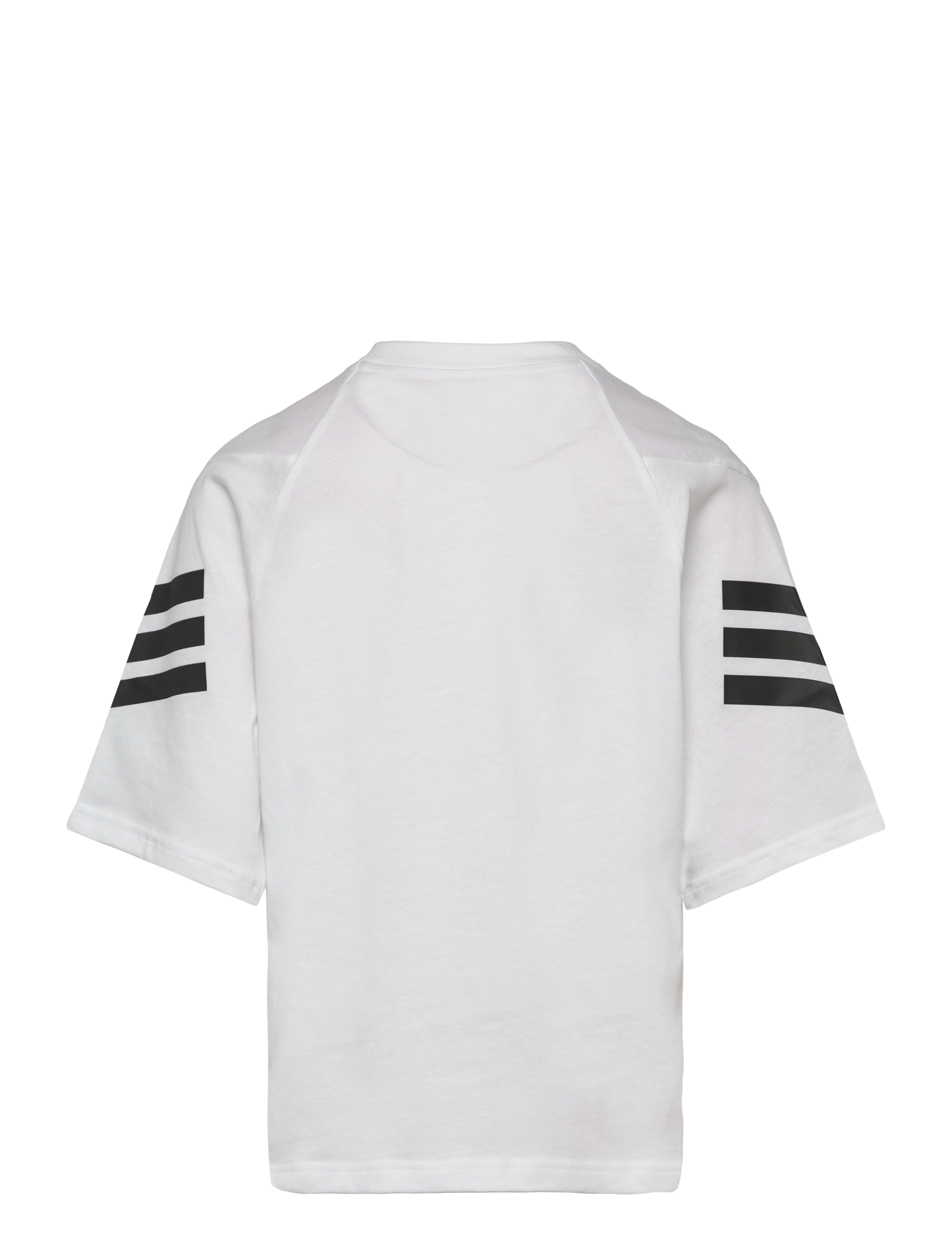 adidas Sportswear - J FI 3S T - kortærmede t-shirts - white/black - 2