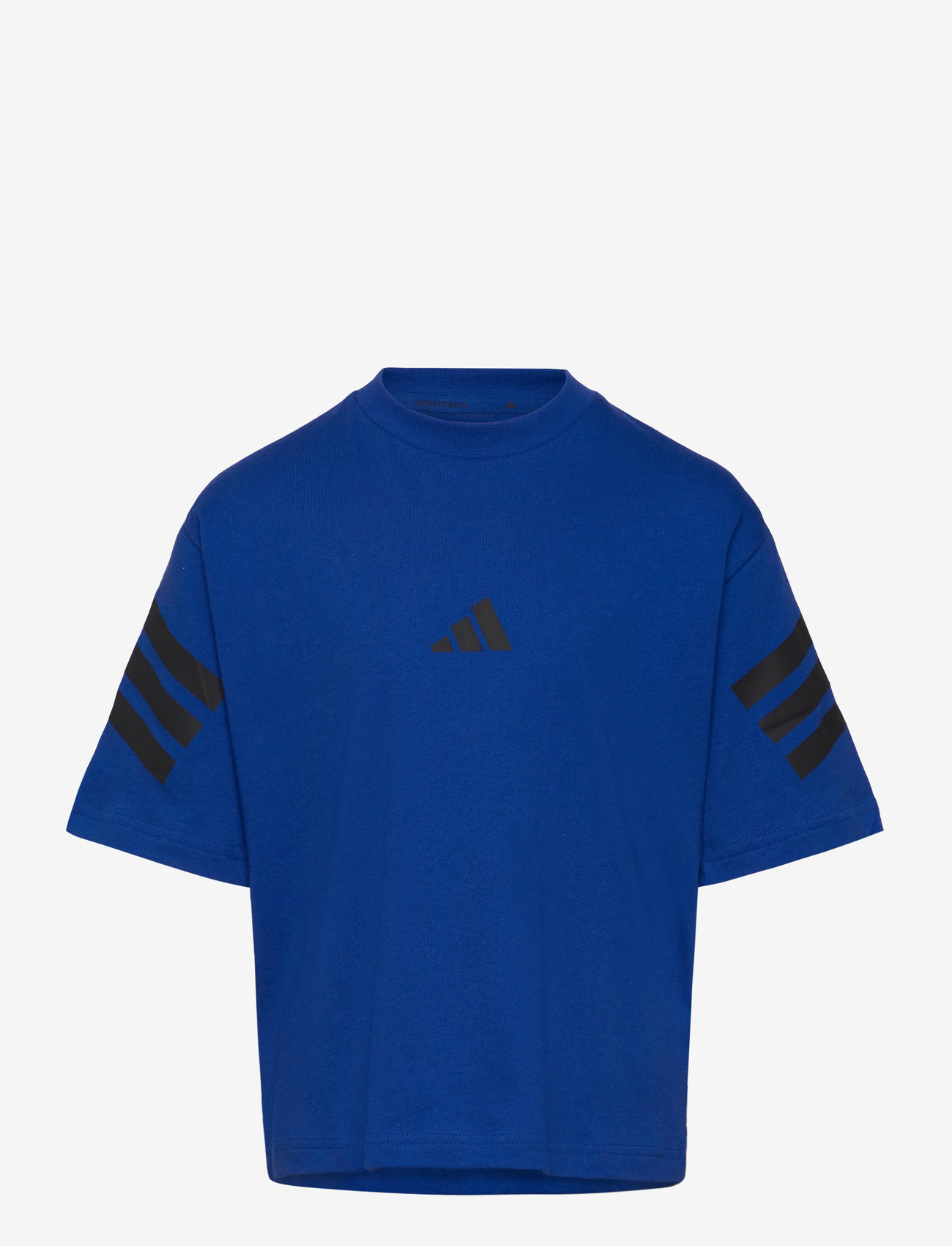 adidas Sportswear - J FI 3S T - kortærmede t-shirts - royblu/black - 1