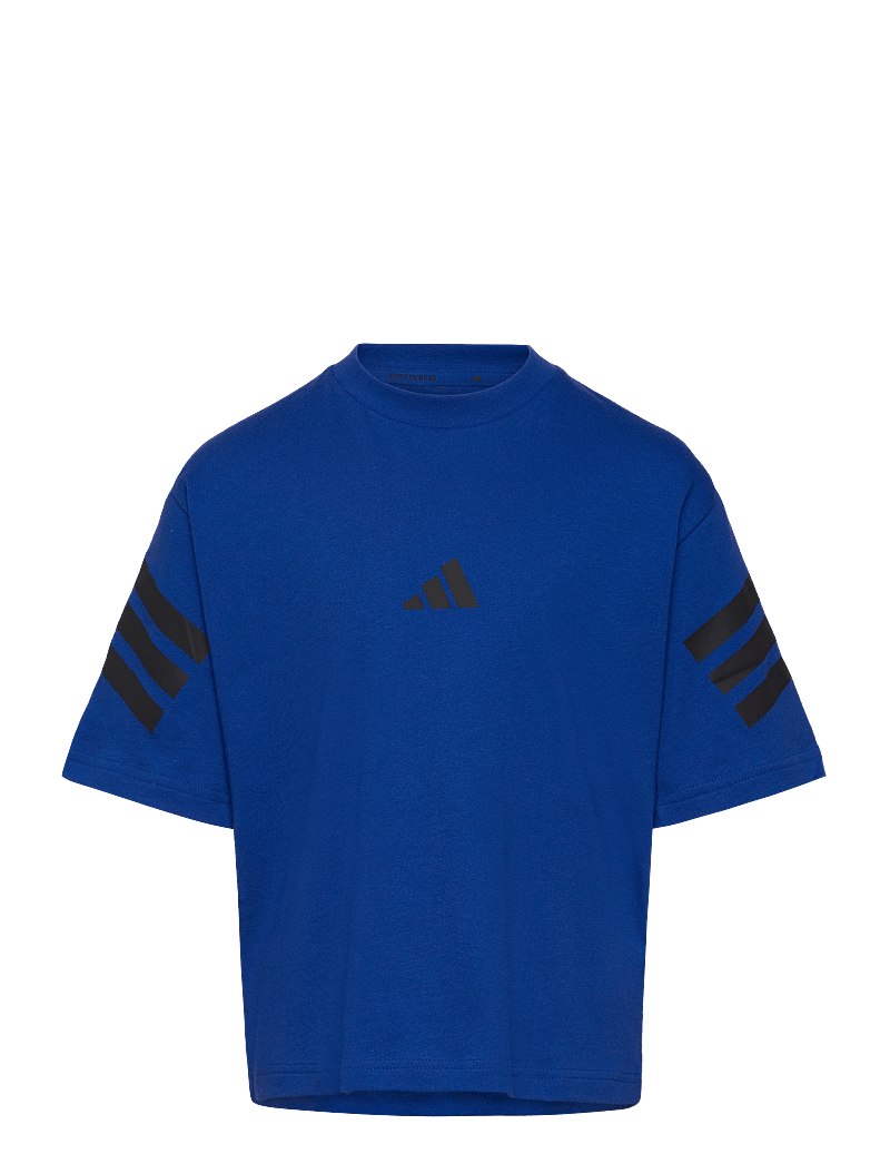 adidas Sportswear - J FI 3S T - kortærmede t-shirts - royblu/black - 1