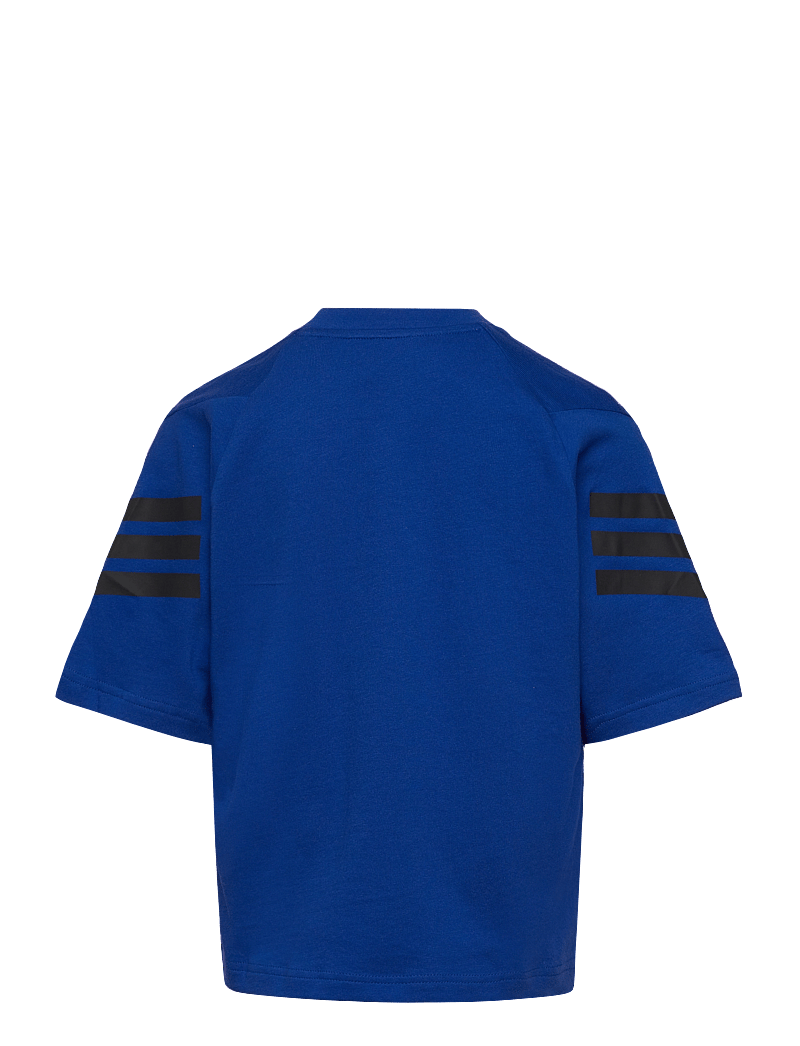 adidas Sportswear - J FI 3S T - kortærmede t-shirts - royblu/black - 2
