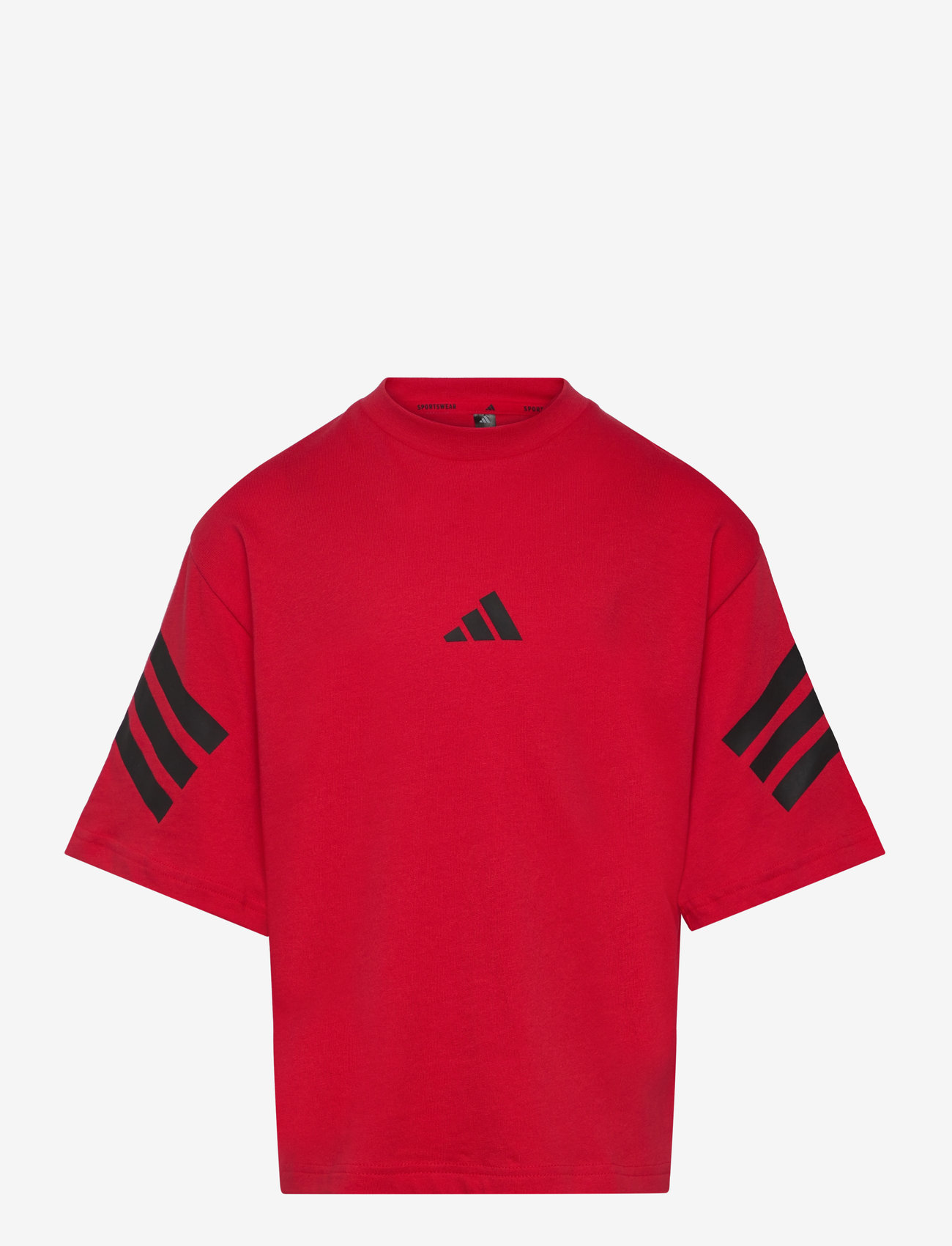 adidas Sportswear - J FI 3S T - kortärmade t-shirts - purrub/black - 1