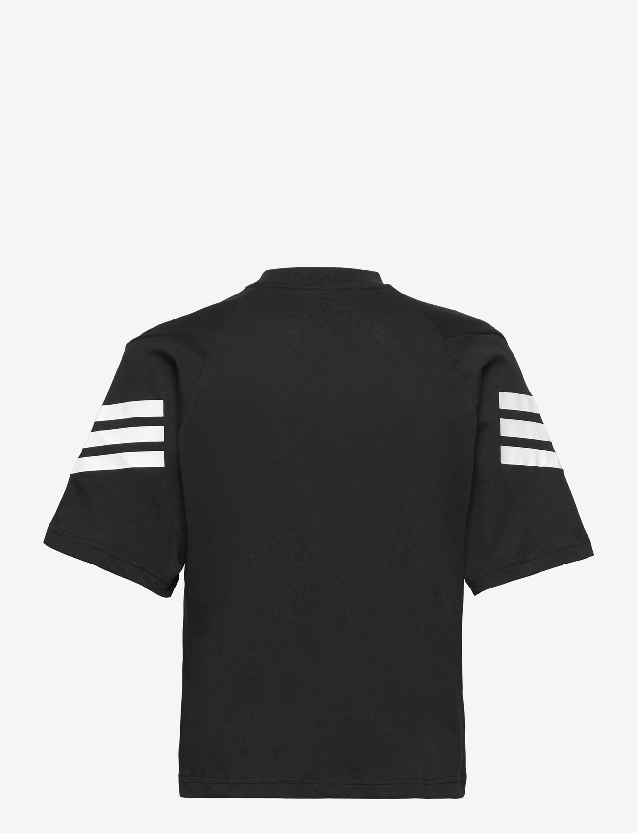 adidas Sportswear - J FI 3S T - kortärmade t-shirts - black/white - 2
