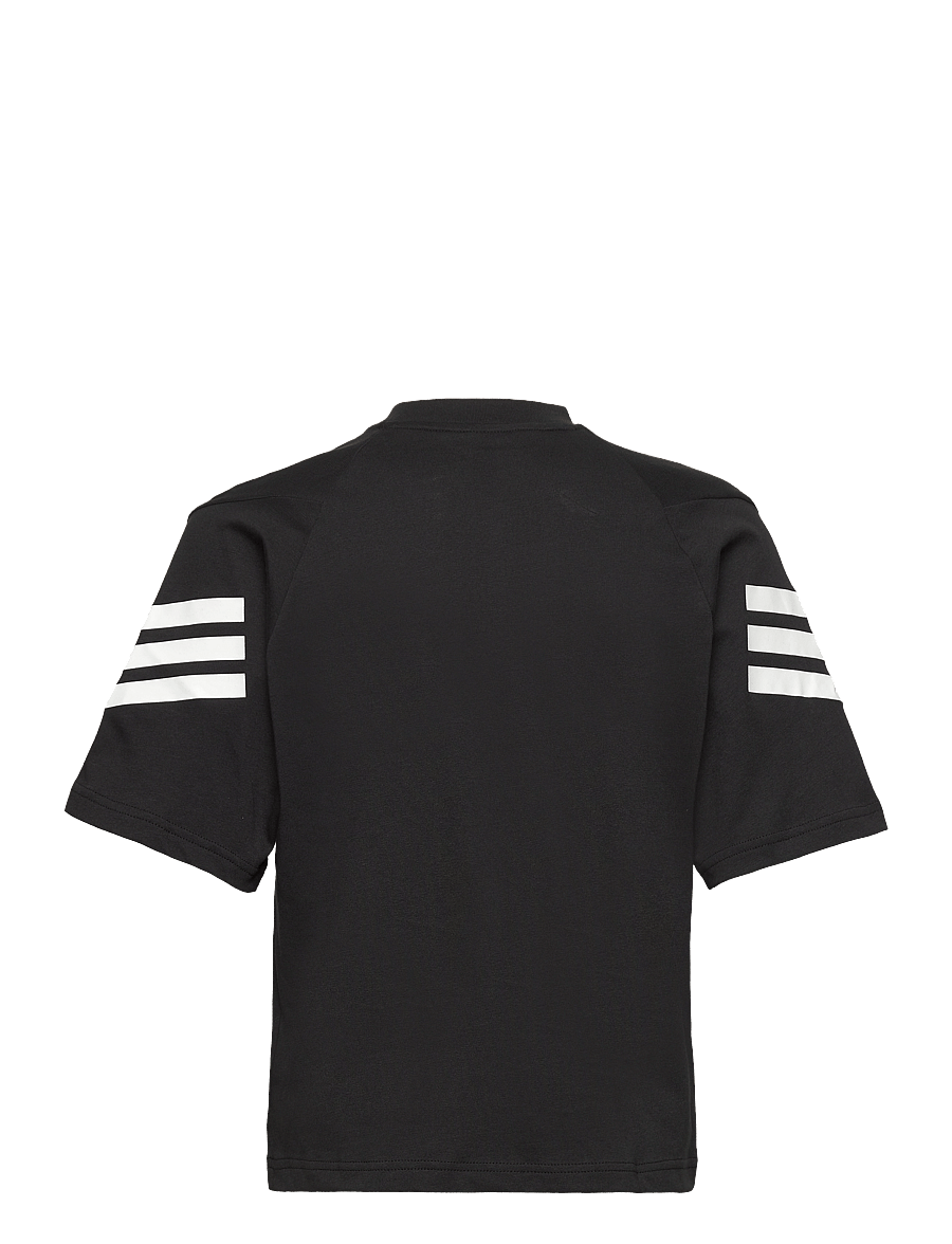 adidas Sportswear - J FI 3S T - lühikeste varrukatega t-särgid - black/white - 2