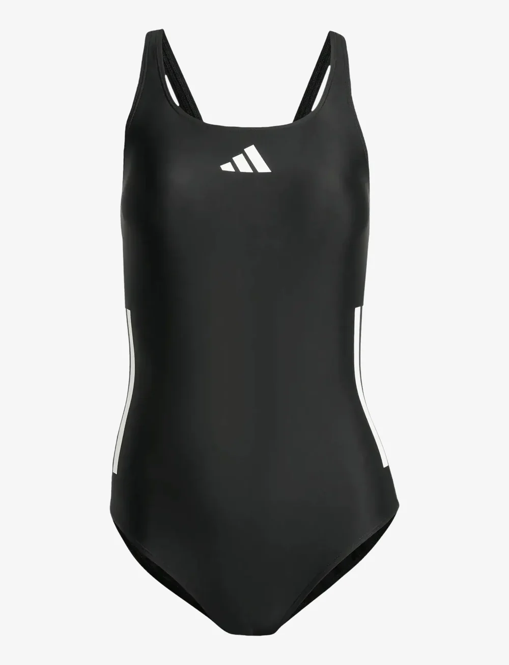 adidas Sportswear - 3S BLD SWIMSUIT - sportsbadetøj - black/white - 1