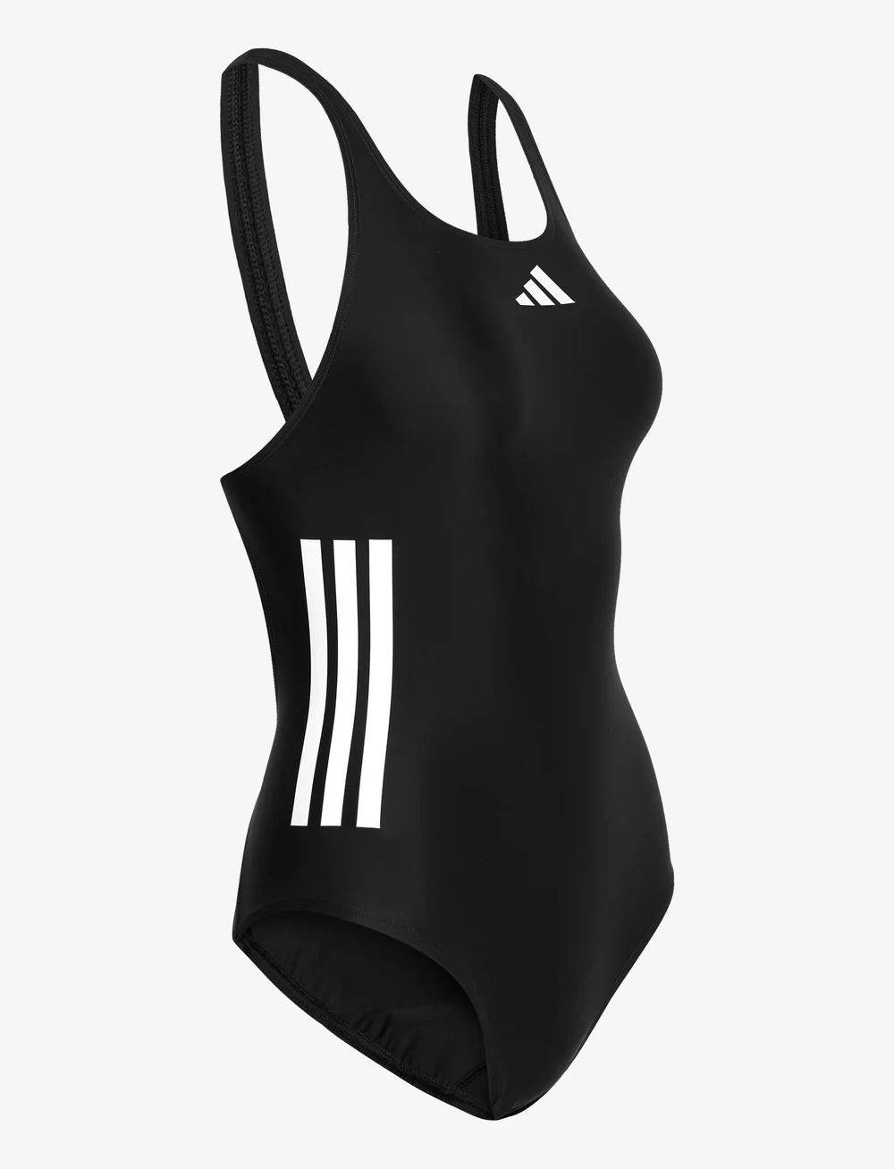 adidas Sportswear - 3S BLD SWIMSUIT - sportsbadetøj - black/white - 4