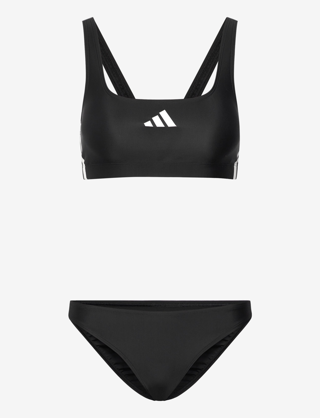 adidas Sportswear - 3S BLD BIK - sports swimwear - black/white - 1