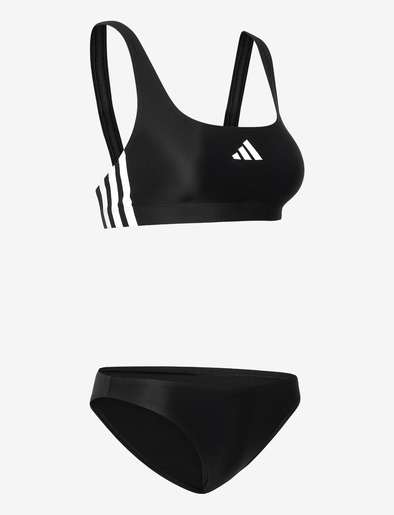 adidas Sportswear - 3S BLD BIK - sports swimwear - black/white - 3