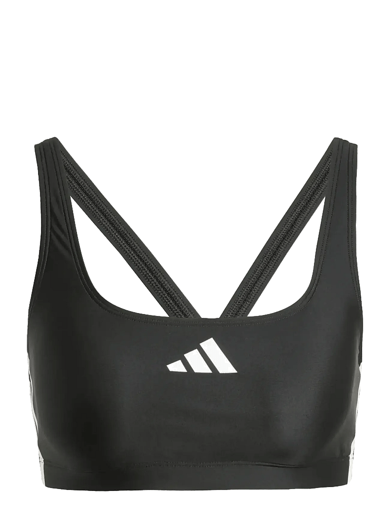 adidas Sportswear - 3S BLD BIK - sports swimwear - black/white - 5