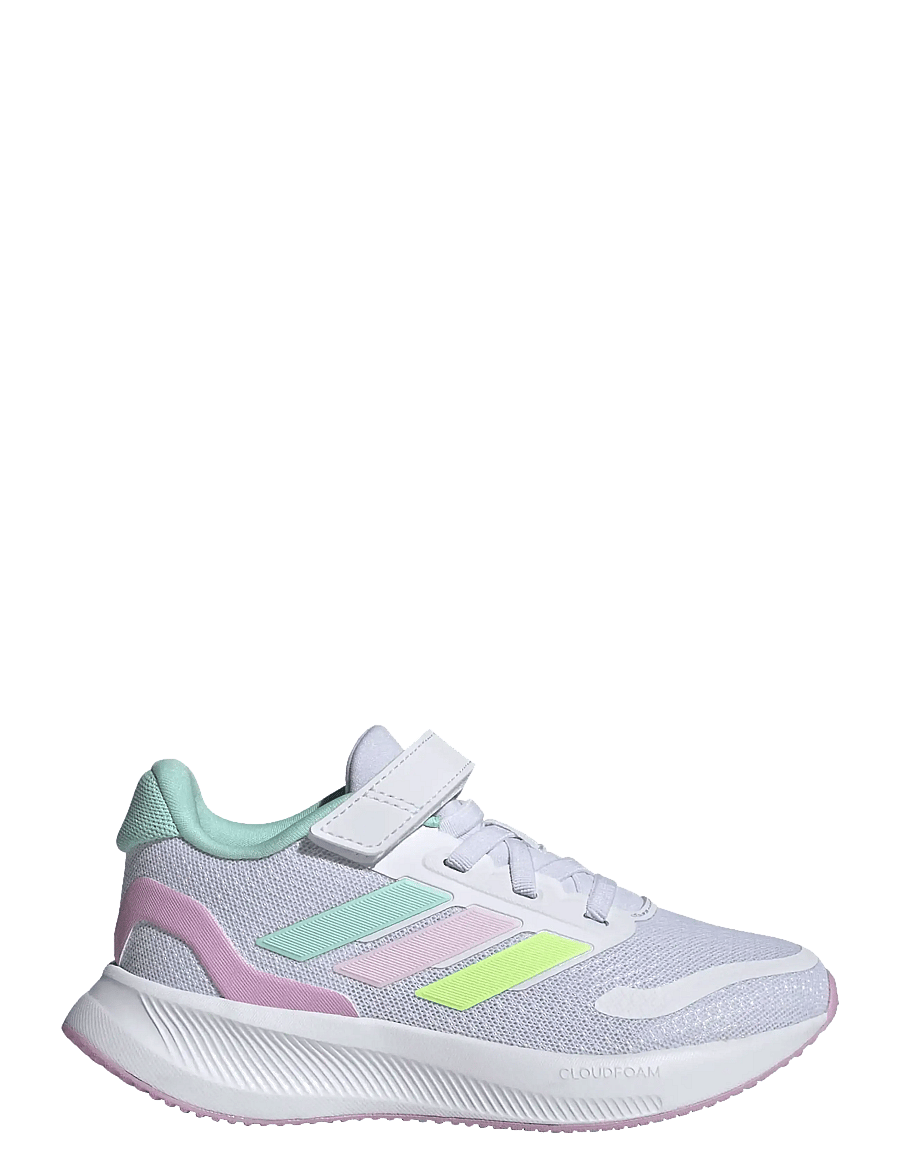 adidas Sportswear - RUNFALCON 5 EL C - tennised - ftwwht/clemin/clpink - 1