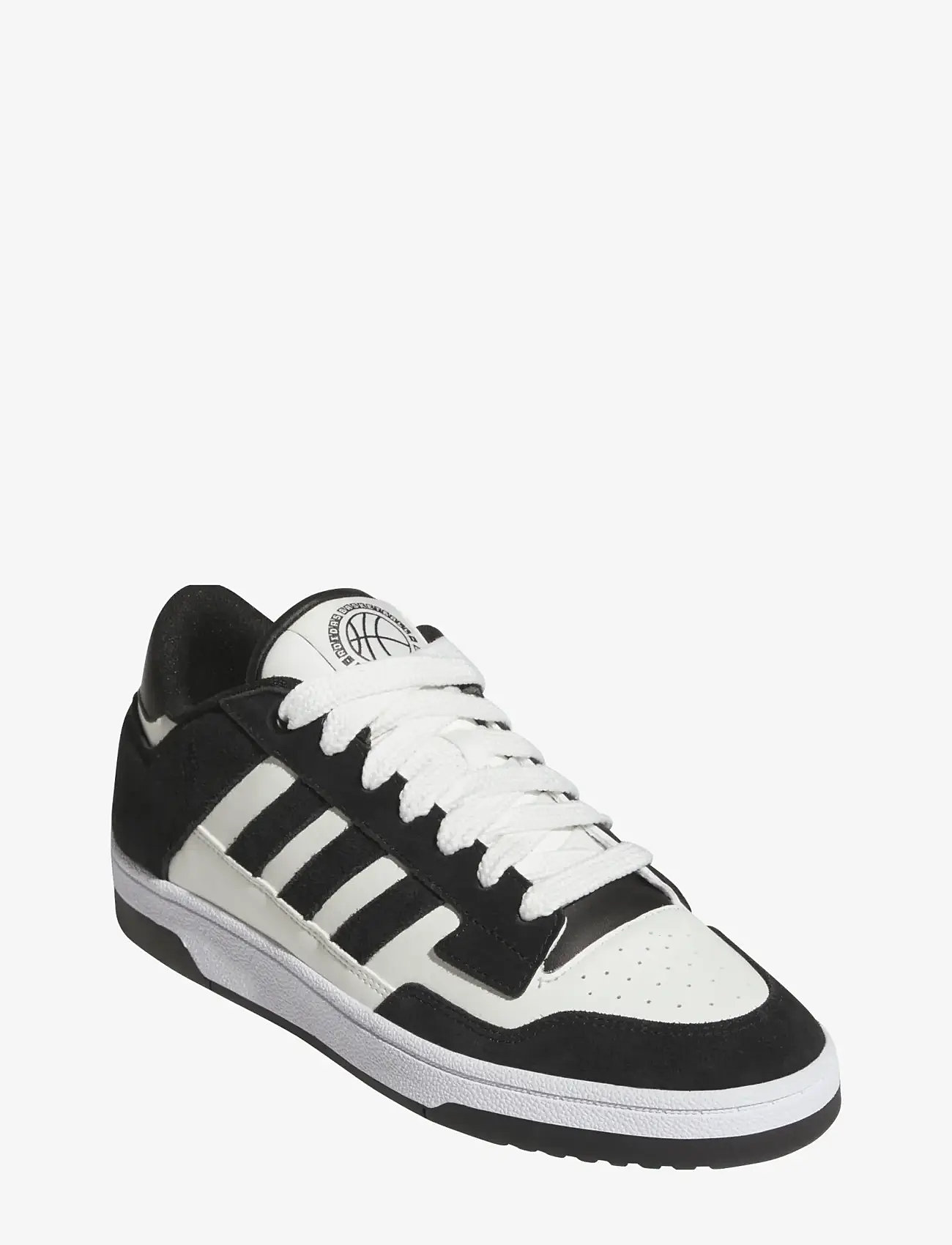adidas Sportswear - RAPID COURT LOW - lave sneakers - cblack/clowhi/ftwwht - 0