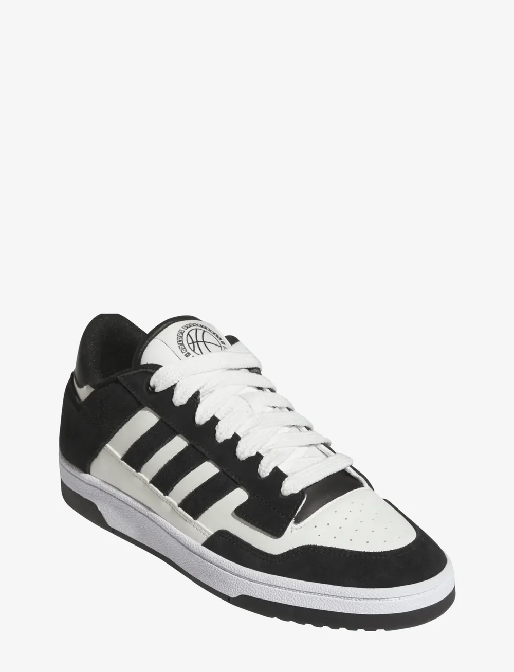 adidas Sportswear - RAPID COURT LOW - lave sneakers - cblack/clowhi/ftwwht - 0