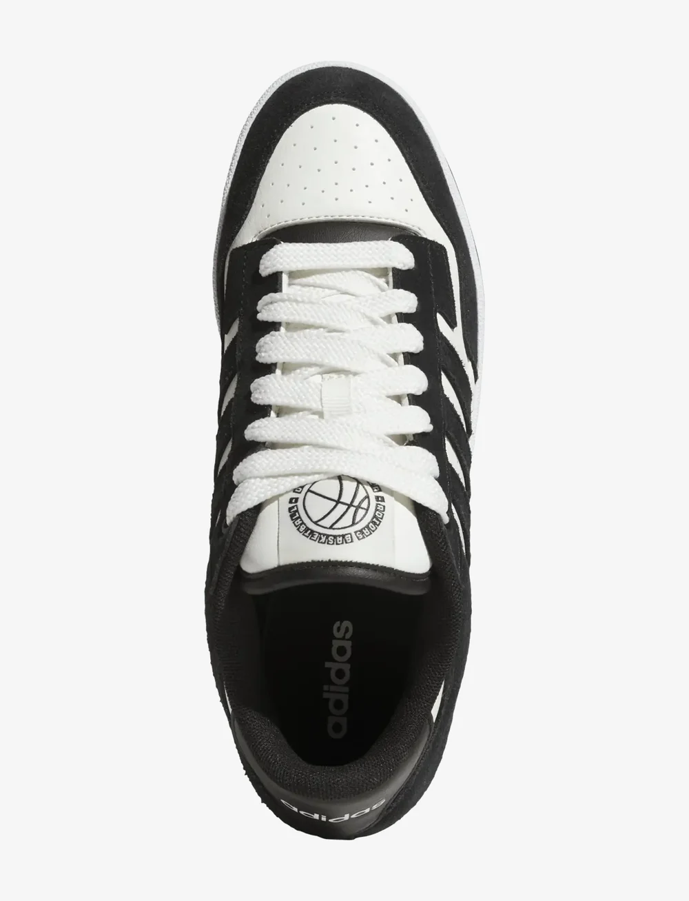 adidas Sportswear - RAPID COURT LOW - lave sneakers - cblack/clowhi/ftwwht - 4