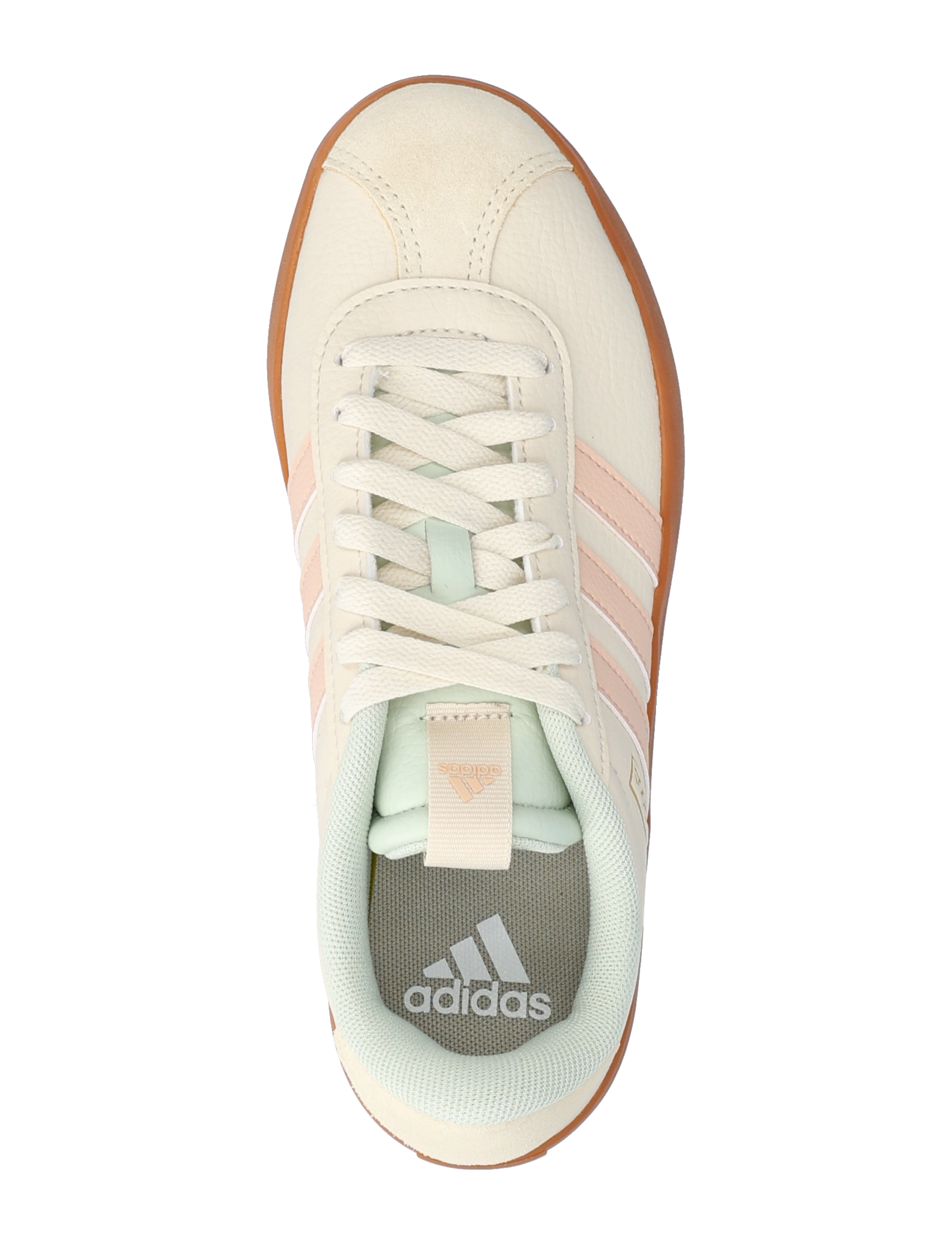 adidas Sportswear - VL COURT 3.0 - lave sneakers - wonwhi/powcor/lingrn - 3