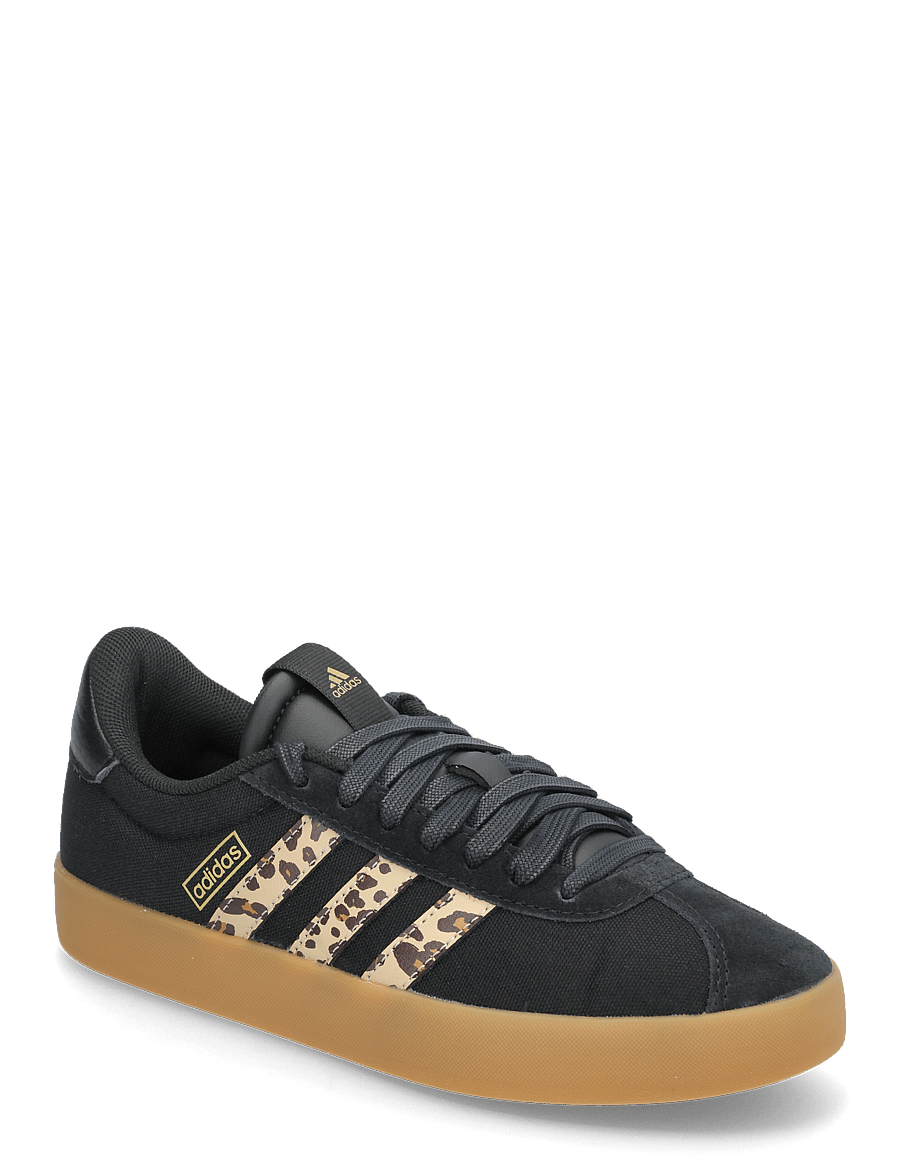 adidas Sportswear - VL COURT 3.0 - niedrige sneakers - cblack/shabrn/magold - 0