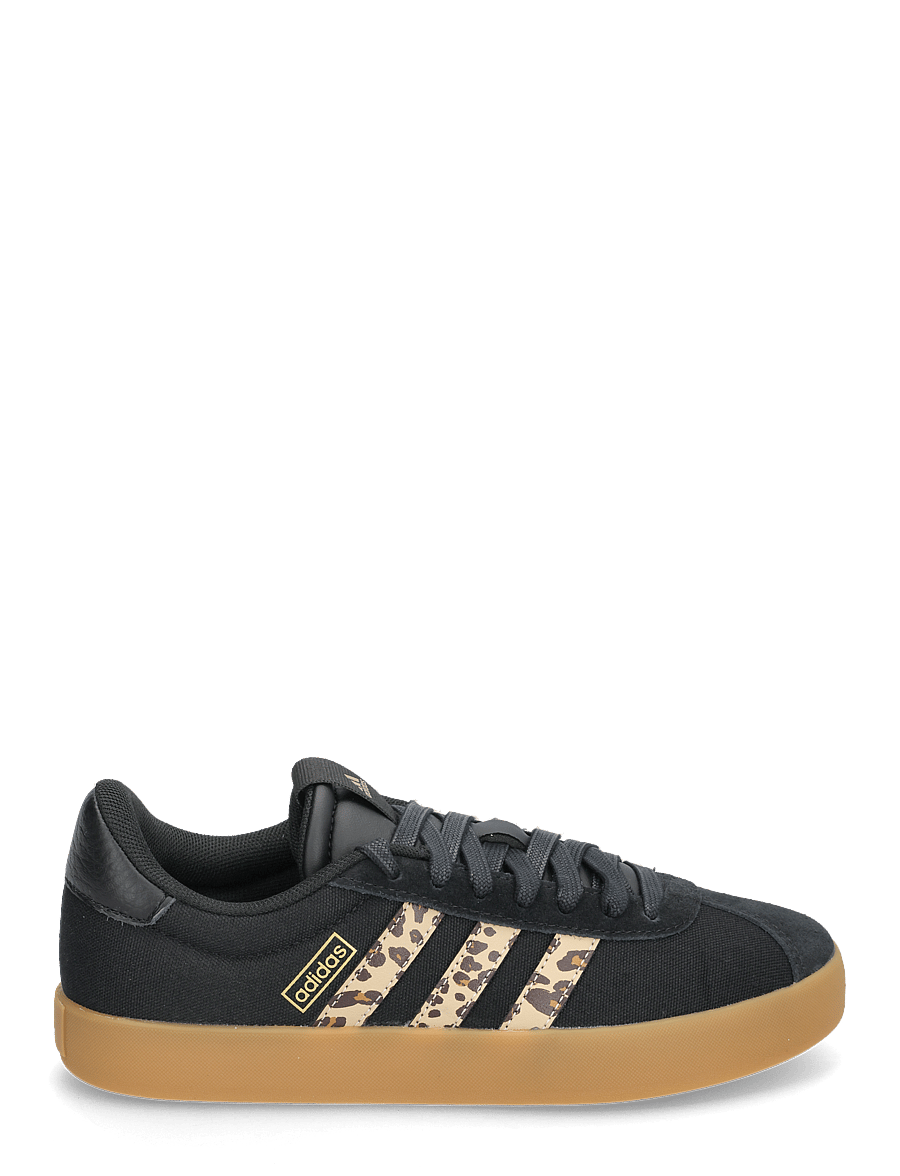 adidas Sportswear - VL COURT 3.0 - niedrige sneakers - cblack/shabrn/magold - 1