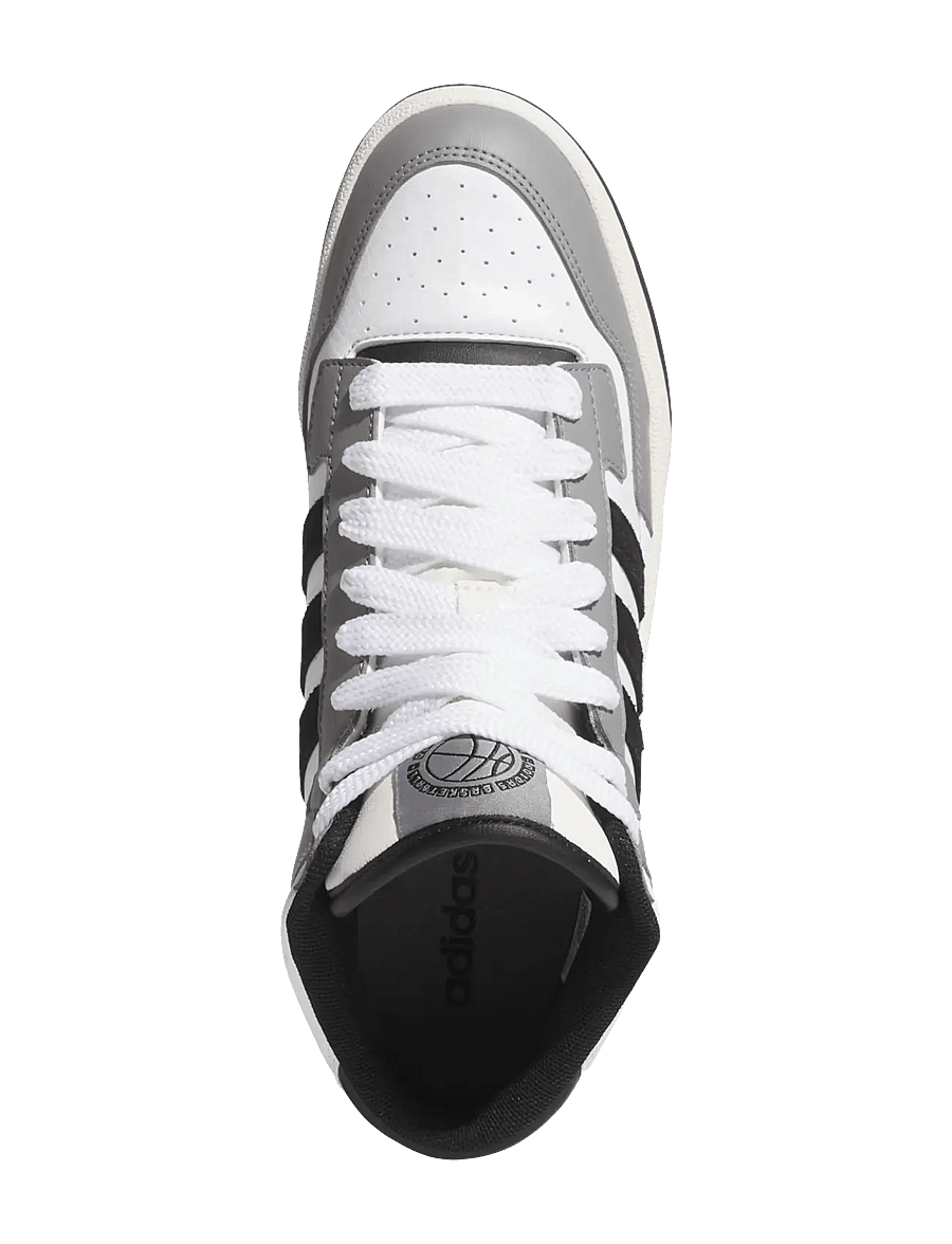 adidas Sportswear - RAPID COURT MID - háir strigaskór - grethr/cblack/ftwwht - 4