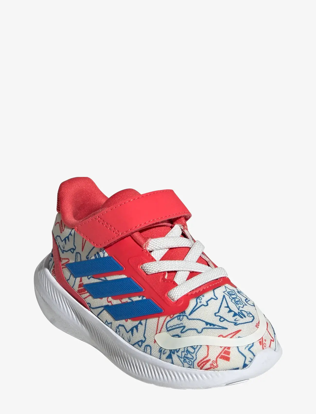adidas Sportswear - RUNFALCON DINO  EL I - kõrge säärega tossud - owhite/broyal/selure - 0