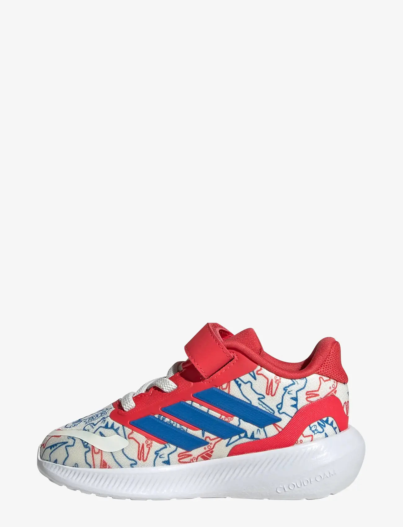 adidas Sportswear - RUNFALCON DINO  EL I - kõrge säärega tossud - owhite/broyal/selure - 2