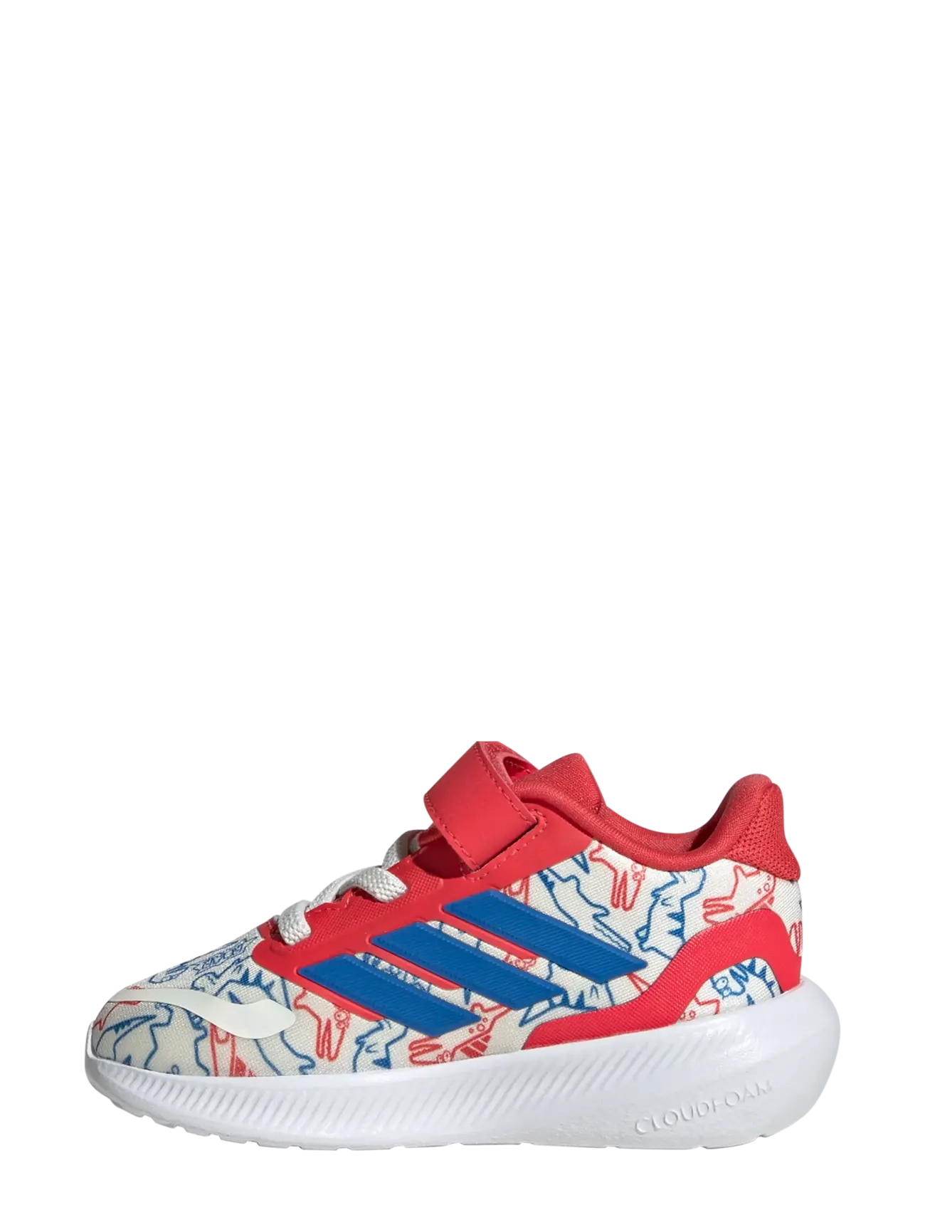 adidas Sportswear - RUNFALCON DINO  EL I - owhite/broyal/selure - 2