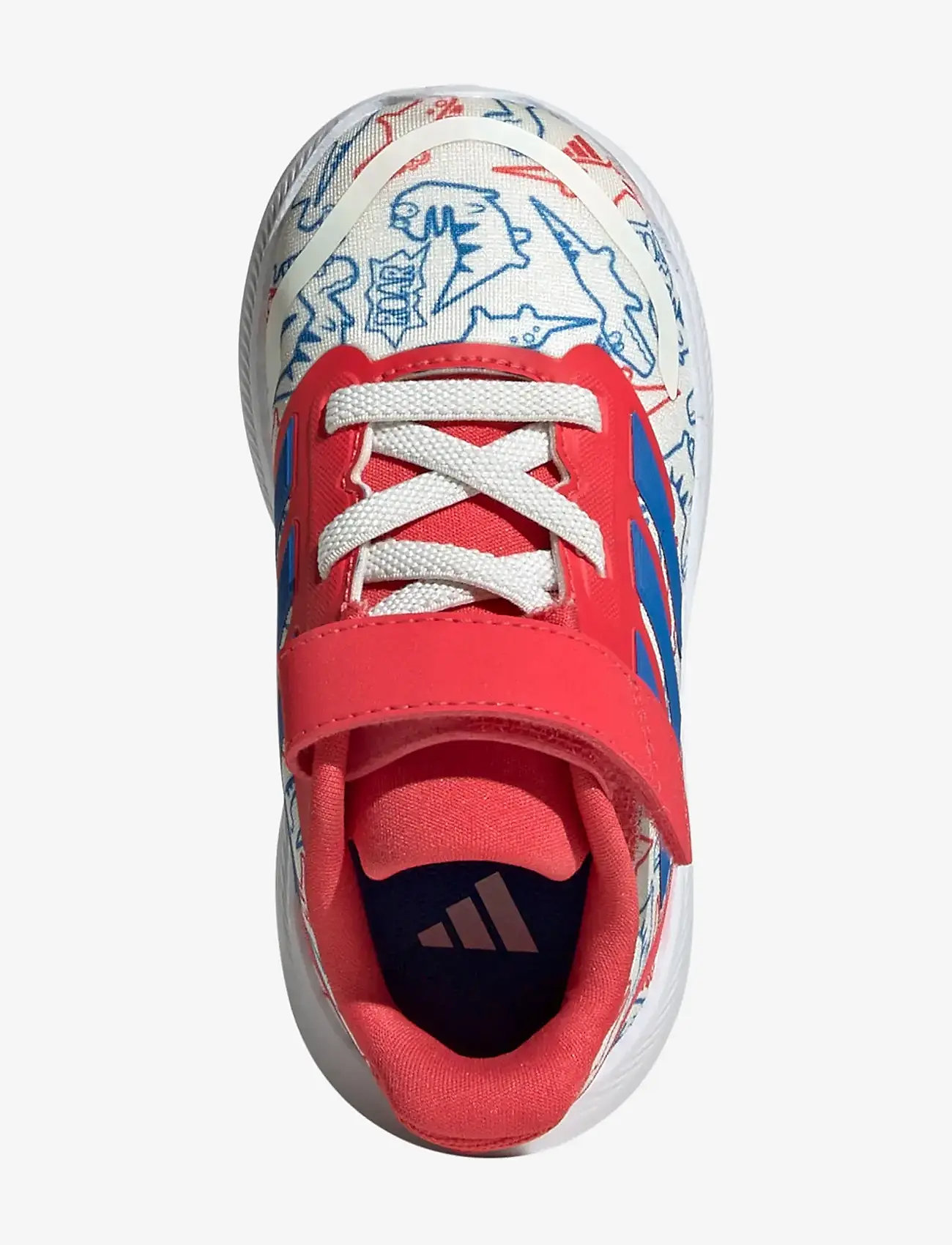 adidas Sportswear - RUNFALCON DINO  EL I - kõrge säärega tossud - owhite/broyal/selure - 4