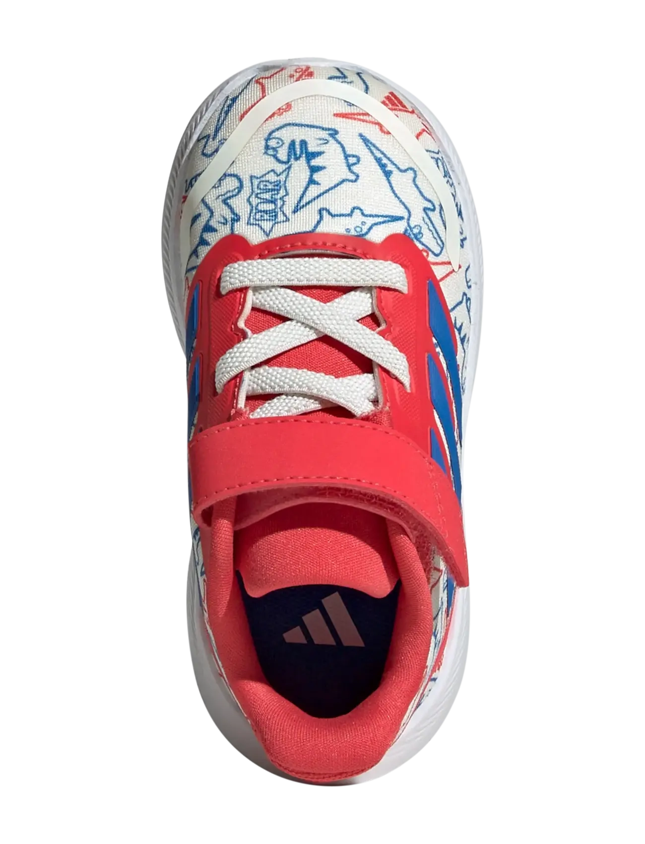 adidas Sportswear - RUNFALCON DINO  EL I - owhite/broyal/selure - 4