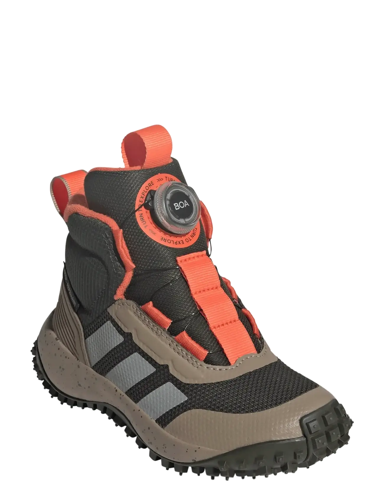 adidas Sportswear FORTATRAIL BOA K - Club Days - NGTCAR/MSILVE/SEIMOR / brown