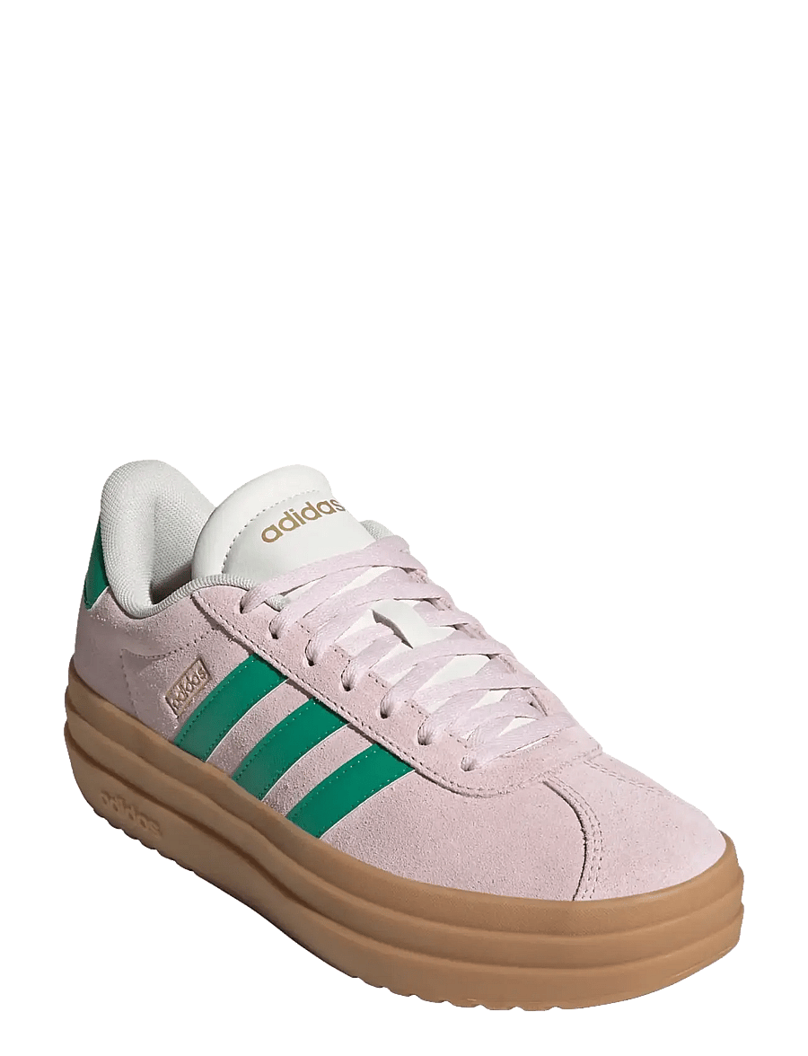 adidas Sportswear - VL COURT BOLD - lave sneakers - clpink/cougrn/cwhite - 0