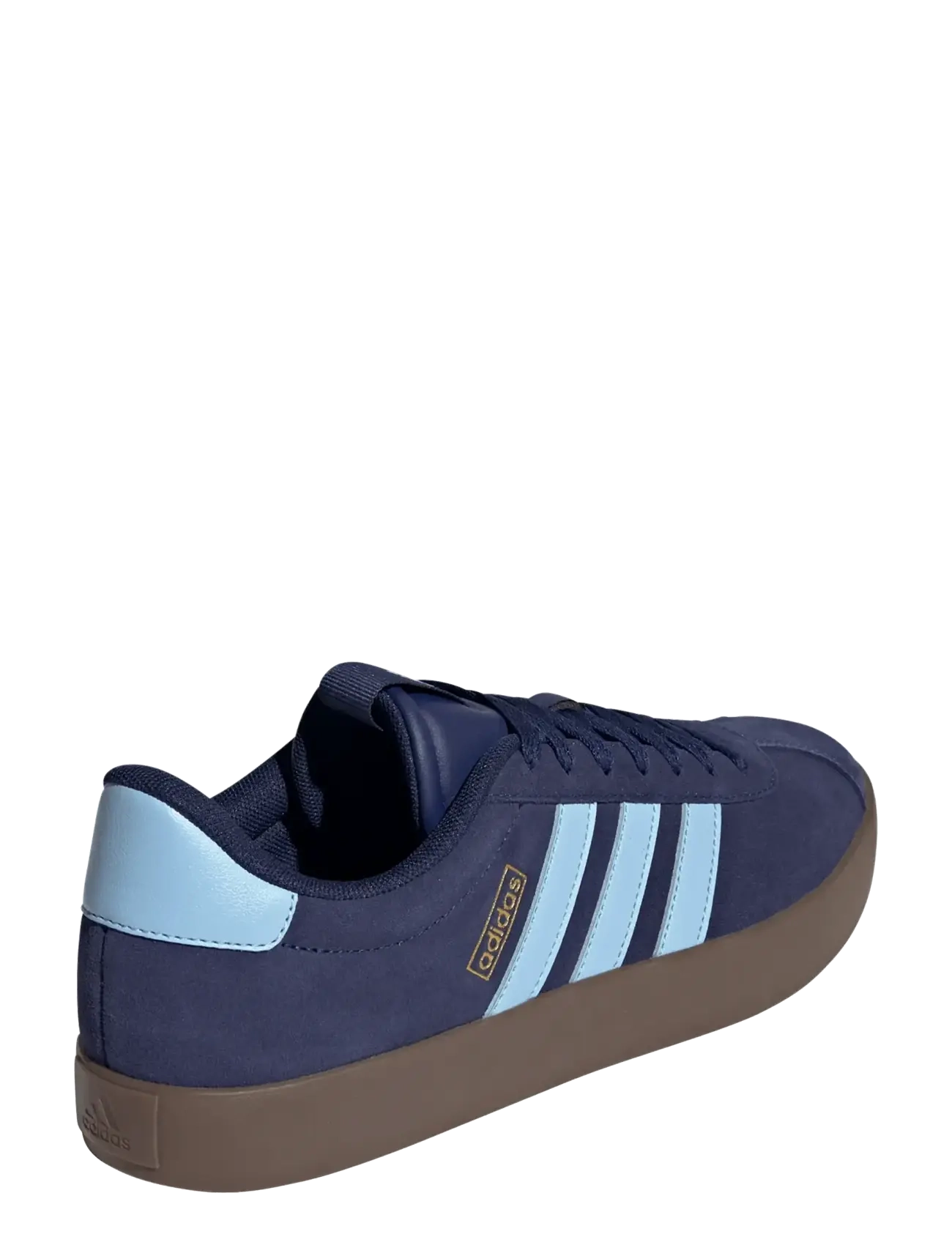 adidas Sportswear - VL COURT 3.0 - lave sneakers - dkblue/clesky/goldmt - 3