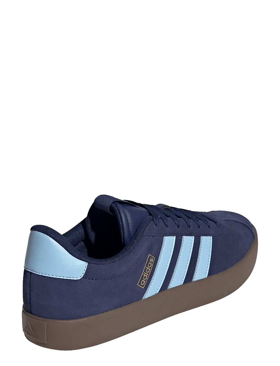 adidas Sportswear - VL COURT 3.0 - lave sneakers - dkblue/clesky/goldmt - 3