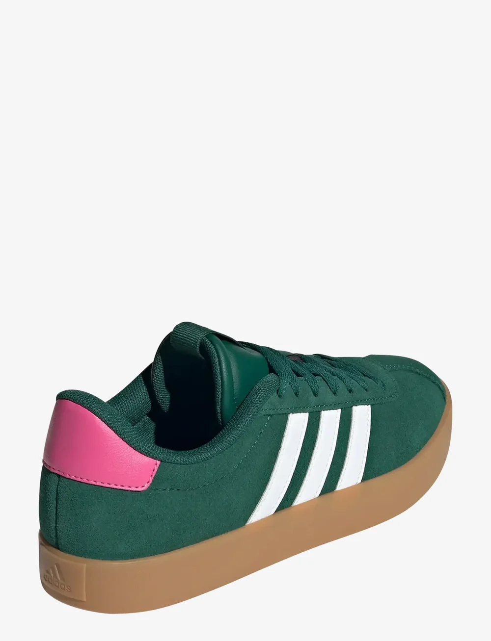 adidas Sportswear - VL COURT 3.0 - lave sneakers - cgreen/ftwwht/pulmag - 3