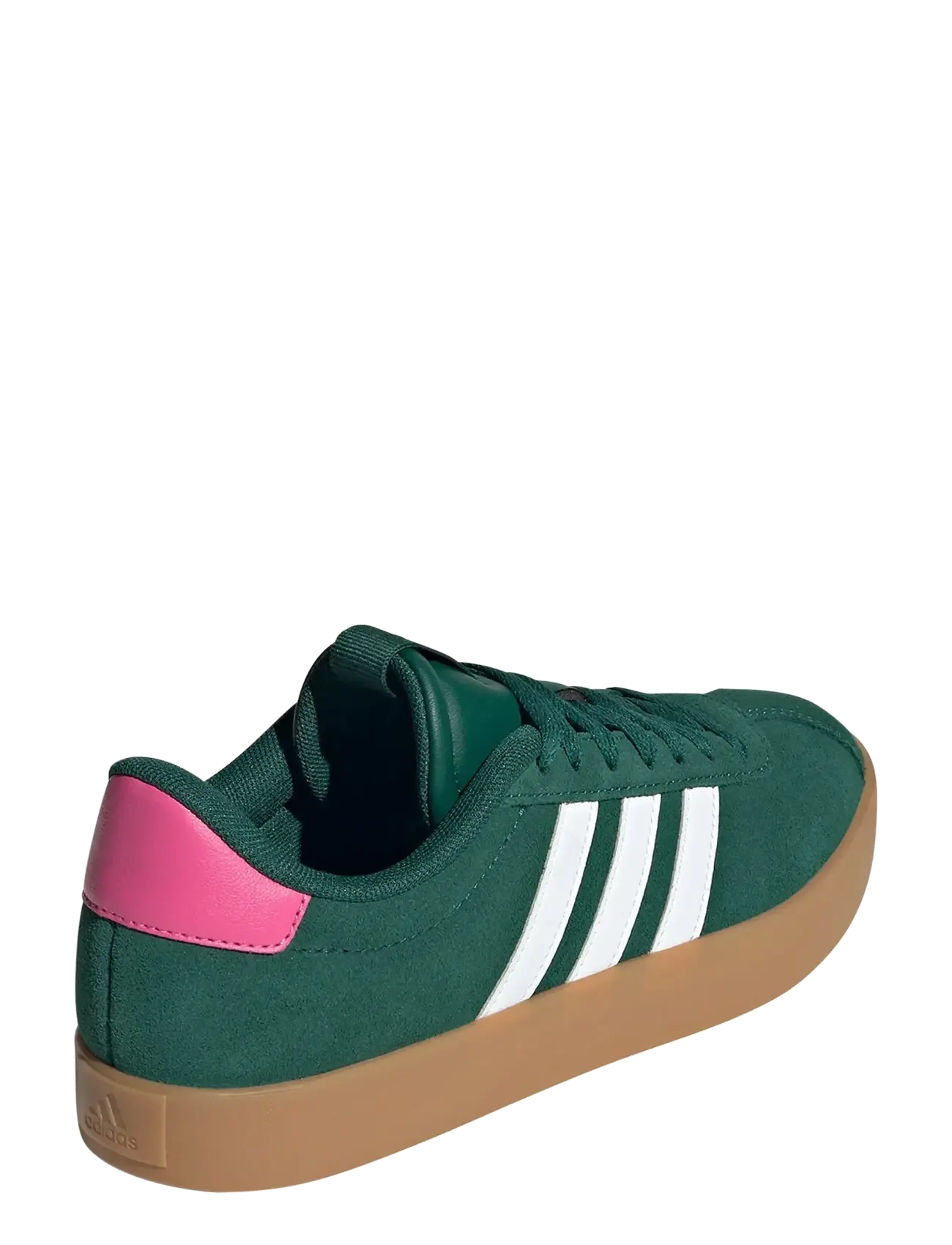 adidas Sportswear - VL COURT 3.0 - baskets basses - cgreen/ftwwht/pulmag - 3
