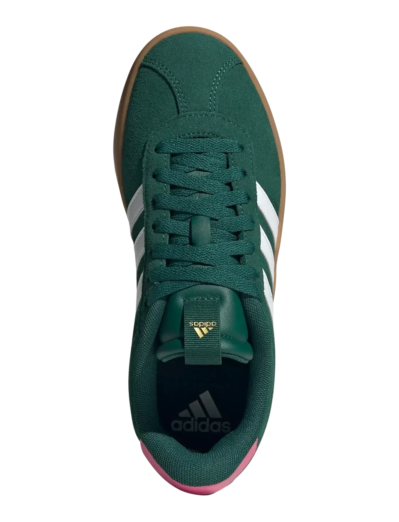 adidas Sportswear - VL COURT 3.0 - baskets basses - cgreen/ftwwht/pulmag - 4