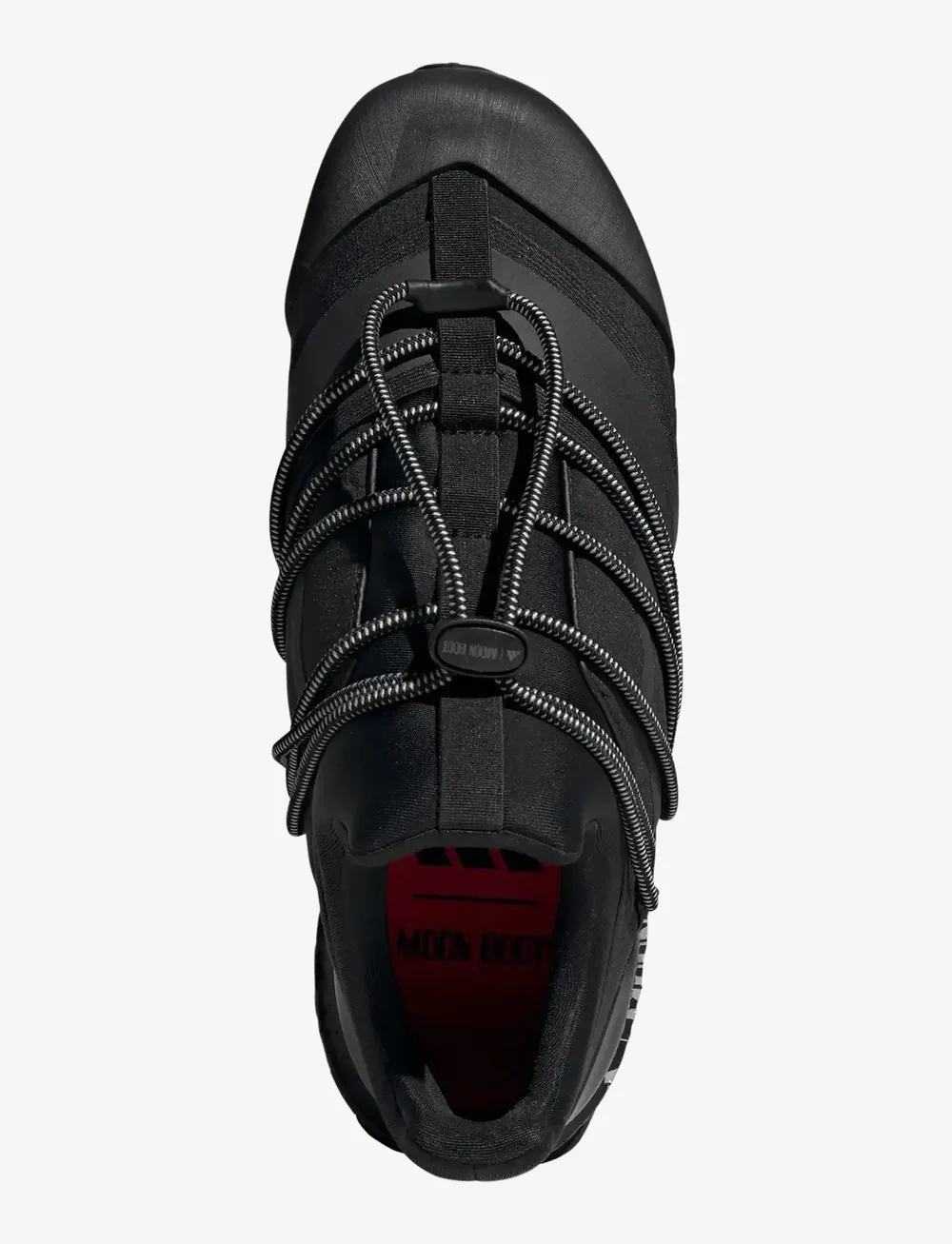 adidas Sportswear - ADIDAS X MOON BOOT UB - laisvalaikio batai žemu aulu - cblack/blkref/selure - 4