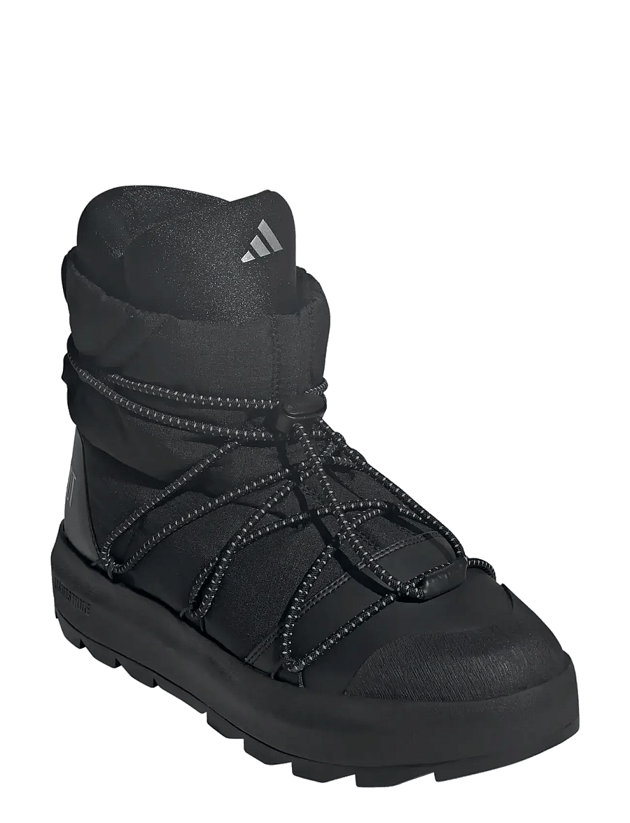 adidas Sportswear - ADIDAS X MOONBOOT ACE - winterstiefel - cblack/cblack/msilve - 0