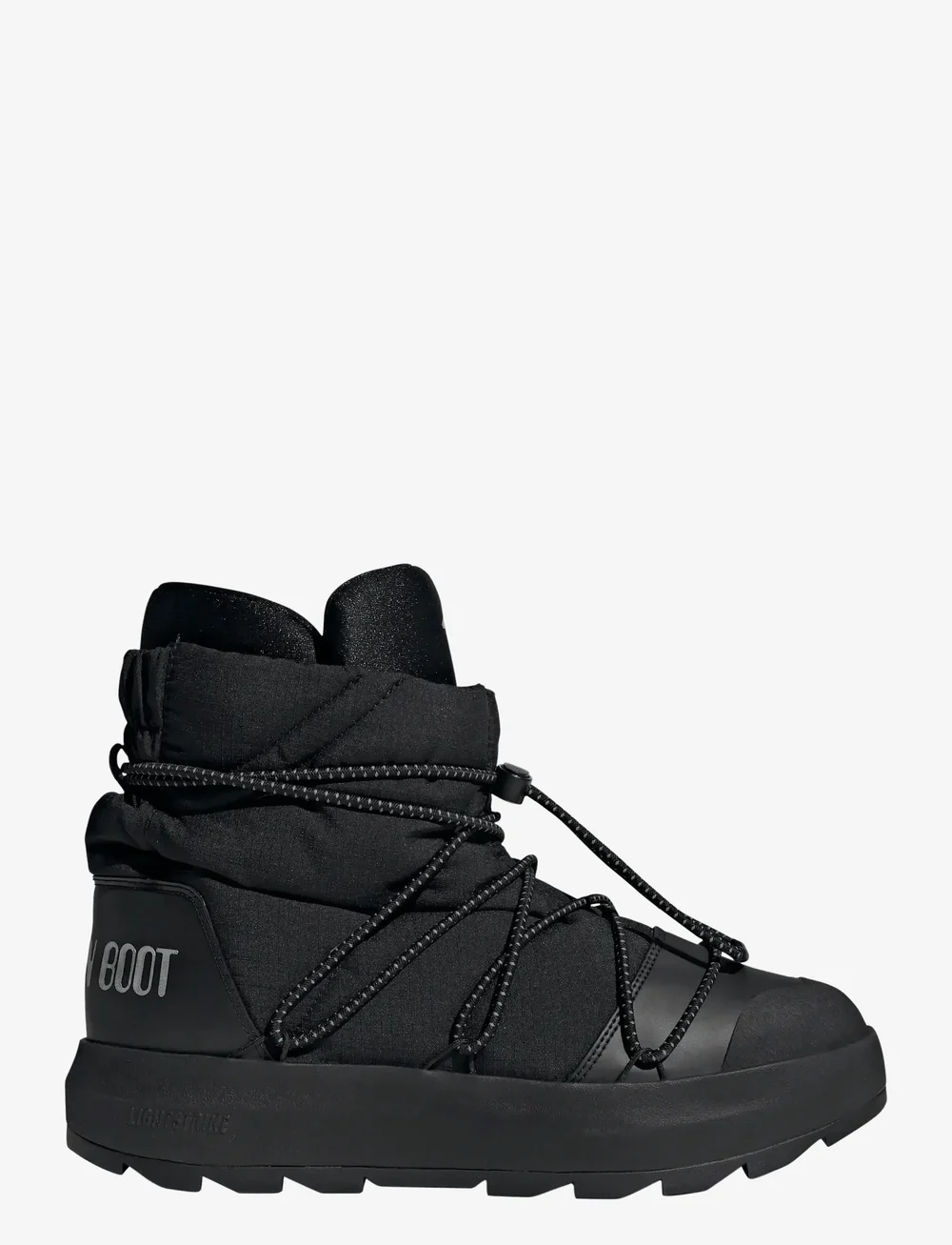 adidas Sportswear - ADIDAS X MOONBOOT ACE - vinterkängor - cblack/cblack/msilve - 1