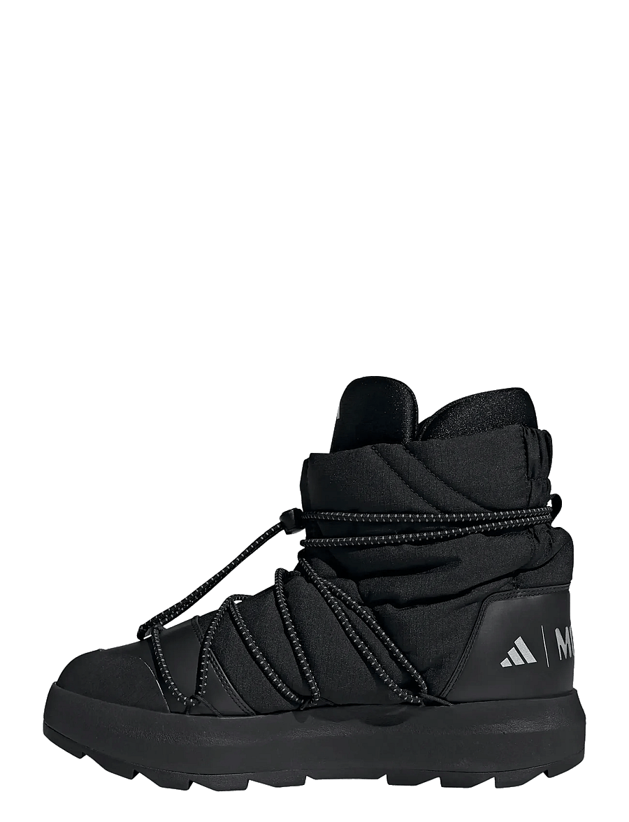 adidas Sportswear - ADIDAS X MOONBOOT ACE - winterstiefel - cblack/cblack/msilve - 2