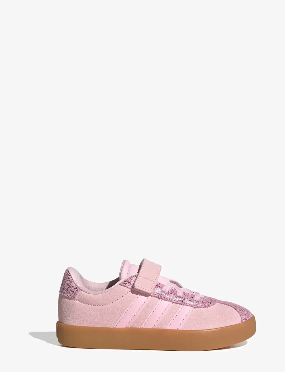 adidas Sportswear - VL COURT 3.0 EL C - låga sneakers - clpink/clpink/gum10 - 1