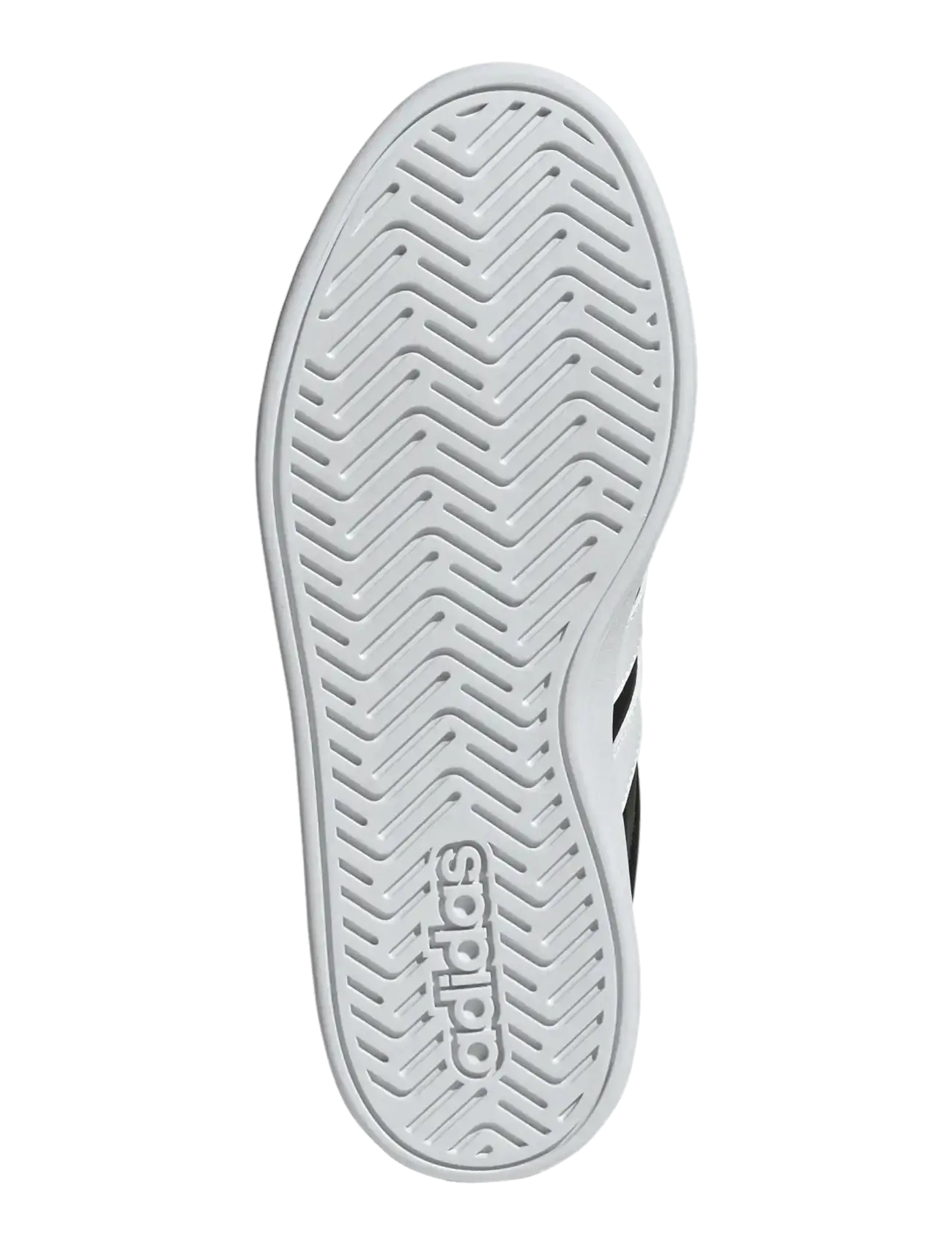 adidas Sportswear - GRAND COURT 3.0 J - lave sneakers - cblack/ftwwht/ftwwht - 5