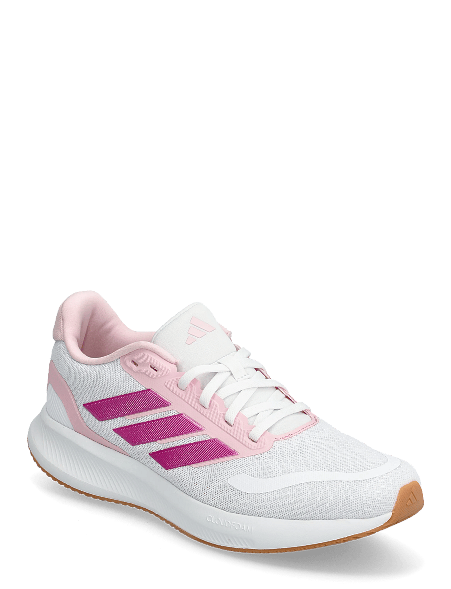adidas Sportswear - RUNFALCON 5 J - løbesko - ftwwht/clpink/gum10 - 0