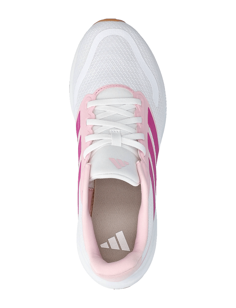 adidas Sportswear - RUNFALCON 5 J - løbesko - ftwwht/clpink/gum10 - 3