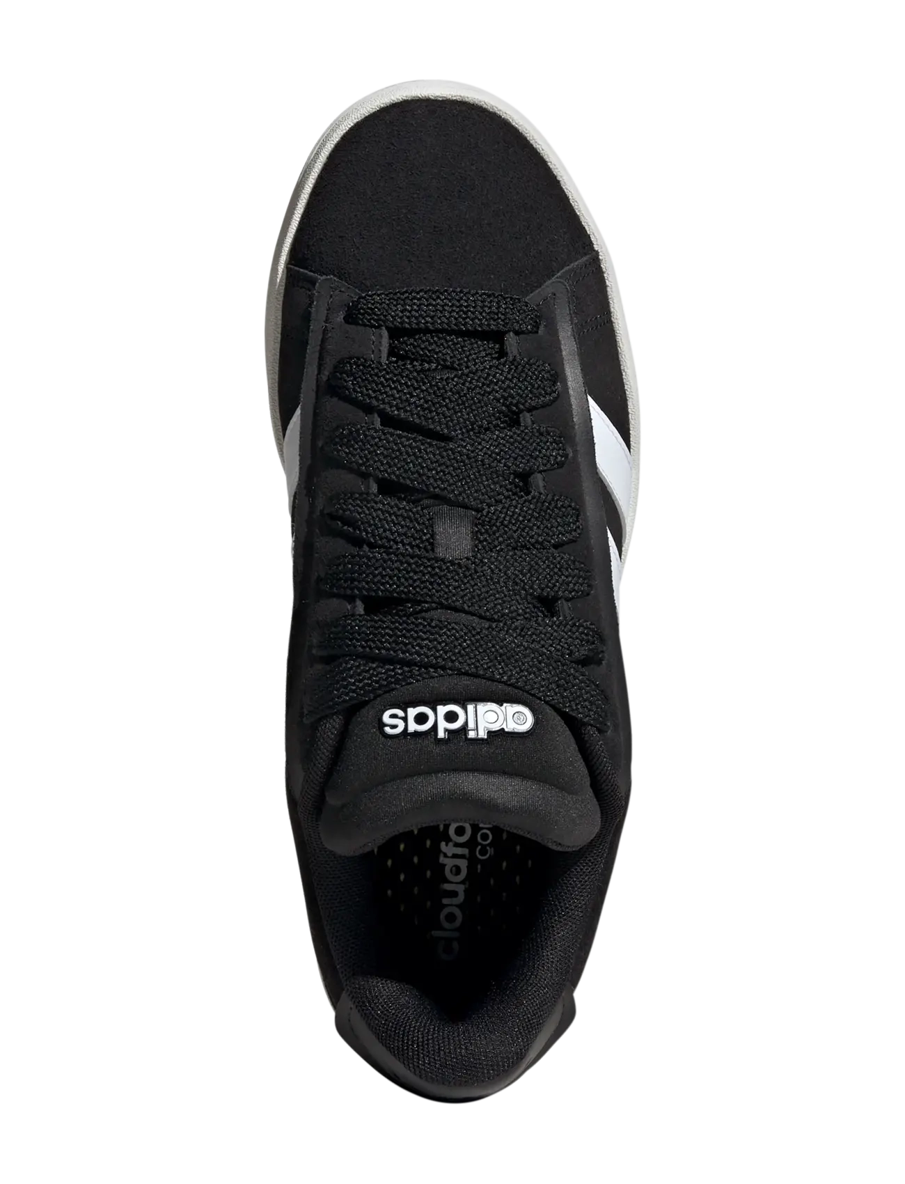 adidas Sportswear - GRAND COURT ALPHA 00s - laisvalaikio batai žemu aulu - cblack/ftwwht/owhite - 4
