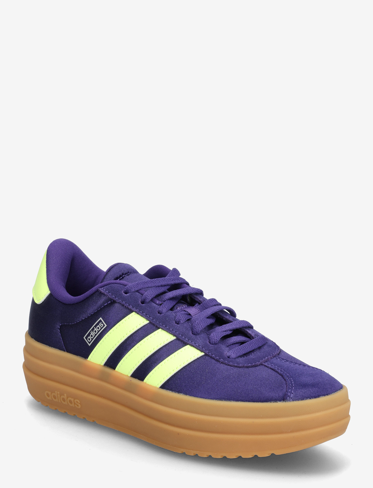 adidas Sportswear - VL COURT BOLD J - låga sneakers - cpurpl/hireye/silvmt - 0